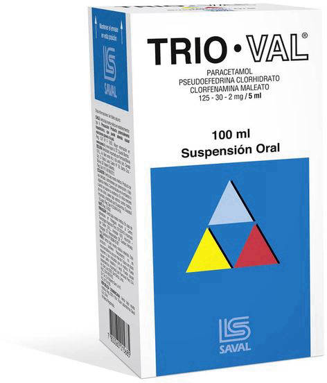 Trioval 125 mg / 5 ml ; 30 mg / 5 ml ; 2 mg / 5 ml • $12.872