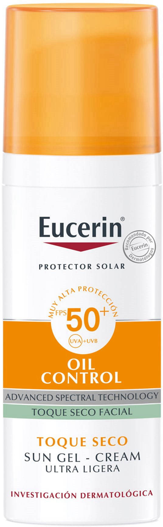 Protector Solar Crema Oil Control Toque Seco Facial FPS 50 • 14.860